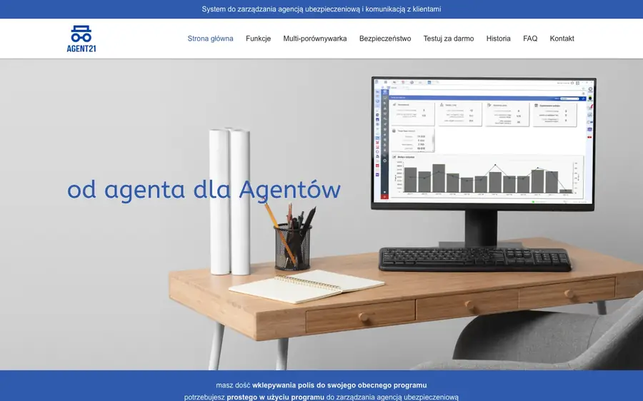 Screenshot of Agent21