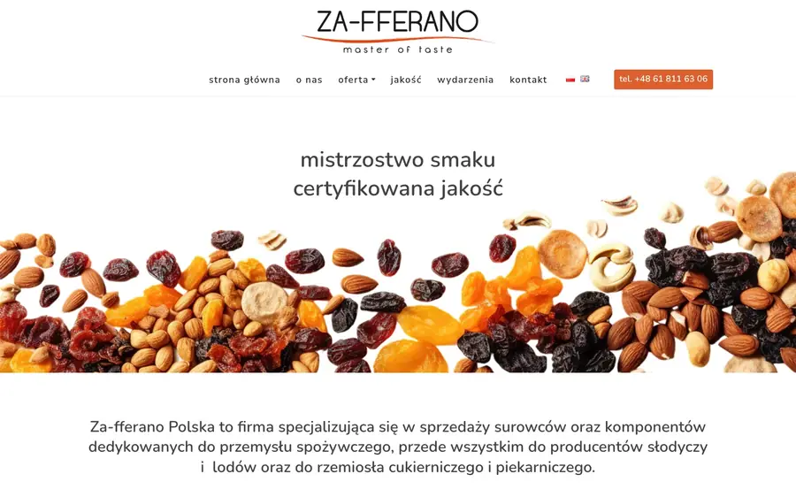 Screenshot of ZA-FFERANO